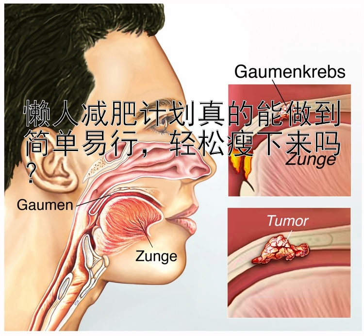 懶人減肥計劃真的能做到簡單易行，輕松瘦下來嗎？